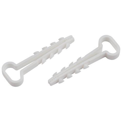 Дюбель-хомут 5-10мм для плоского кабеля NO-224-553 бел. (уп.100шт) Эра Б0066265
