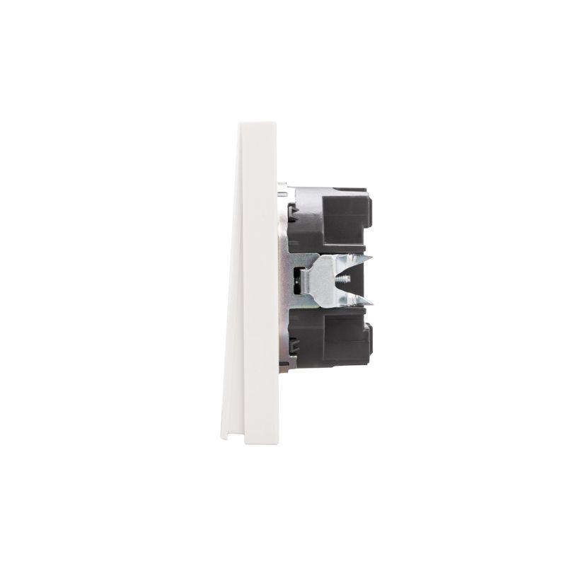 Выключатель 1-кл. СП STRONG MIELE 10А с подсветкой жемчуг Kranz KR-78-0713-4