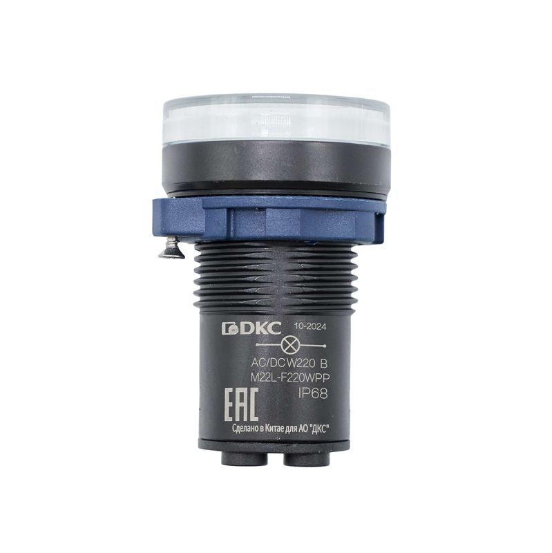 Индикатор сигнальный со встроенным диодом 220В зел. DKC M22L-F220GPP