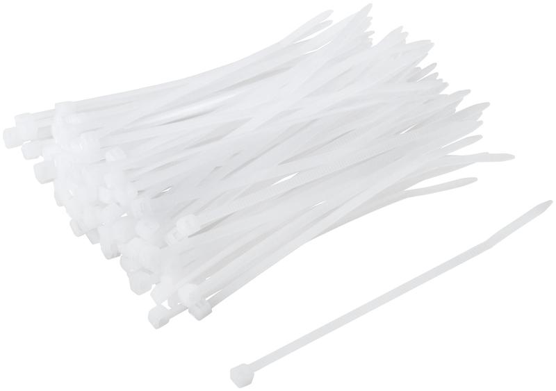 Хомут для проводов 2.5х100мм нейлон. (уп.100шт) MOS 60242М