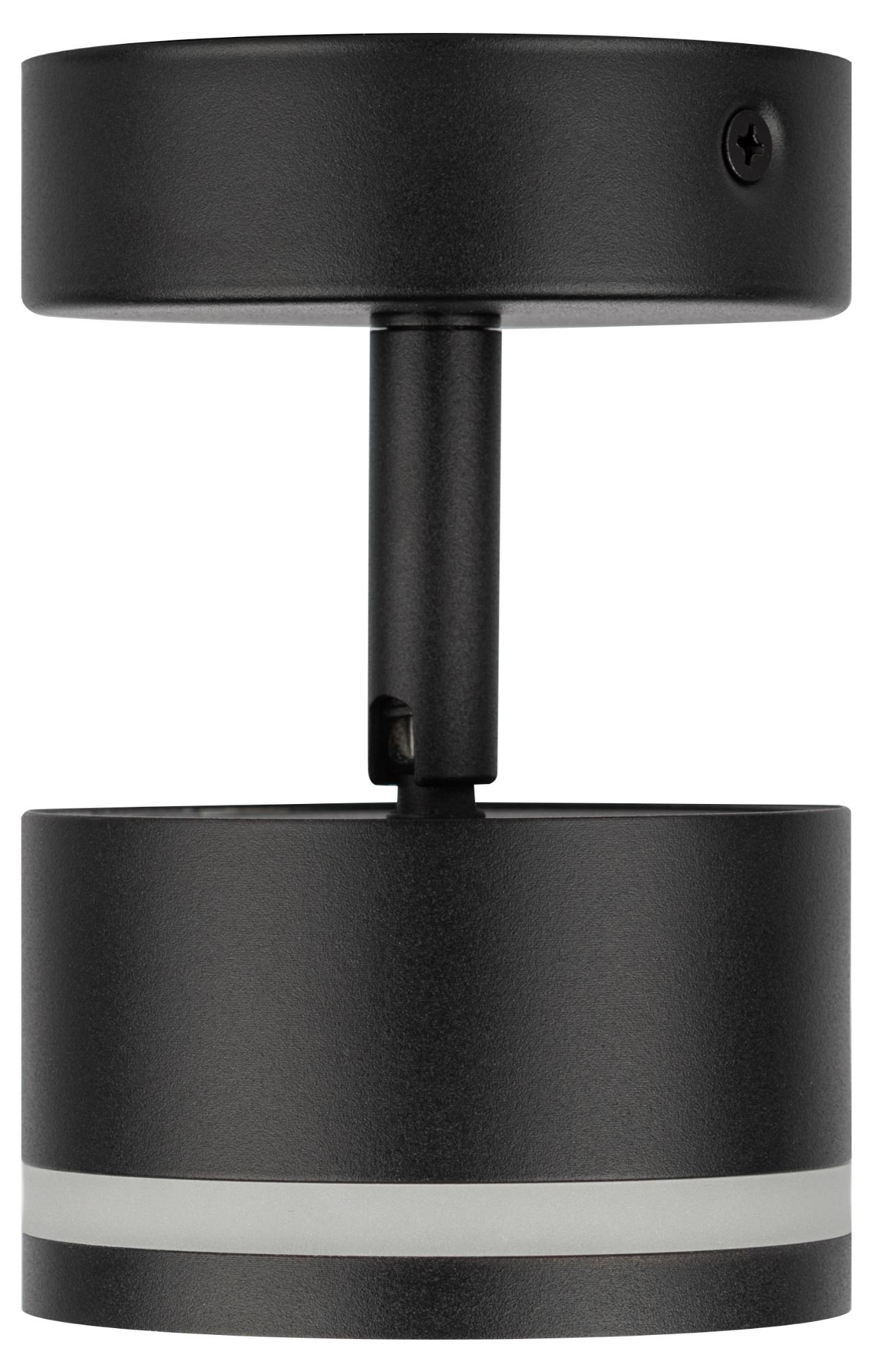 Светильник настенно-потолочный спот OL52 BK GX53 IP20 черный