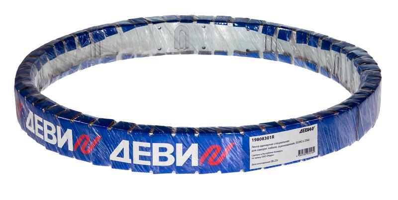 Лента одинарная специальная для саморегулирующегося кабеля оцинкованная (0.042х25м) рулон ДЕВИ 19808301R