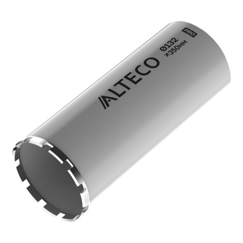 Алмазная коронка ALTECO Pro 132*350