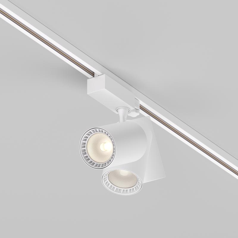 Светильник трековый Vuoro Trinity 20Вт 3000К 60град. Voltega TR-VGL029-3-20W3K-W-W