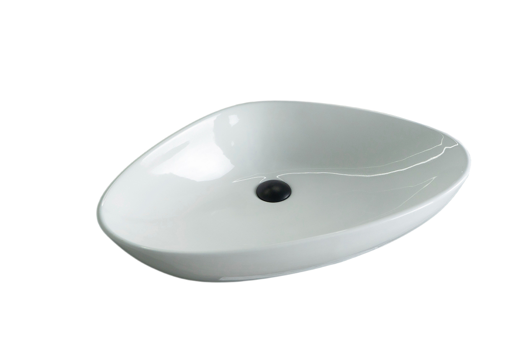 Раковина Gid N9062 51117 накладная белая 66.5x44x15