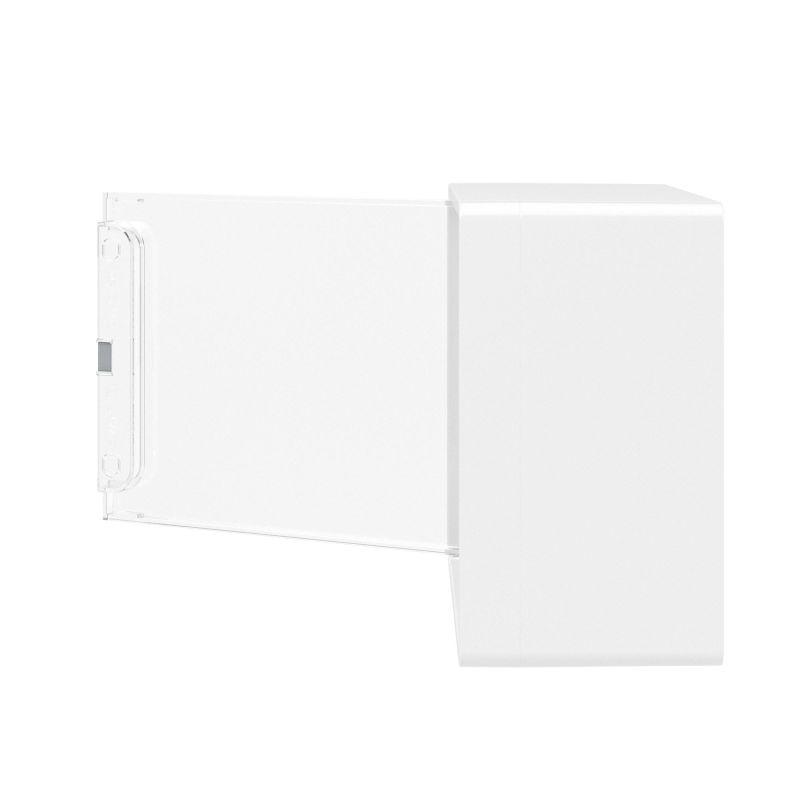 Щиток настенный 8мод. FRAME с прозр. дверцей с 2 шинами PEN на 6 и 8 отверст. бел. DKC F08W1WT