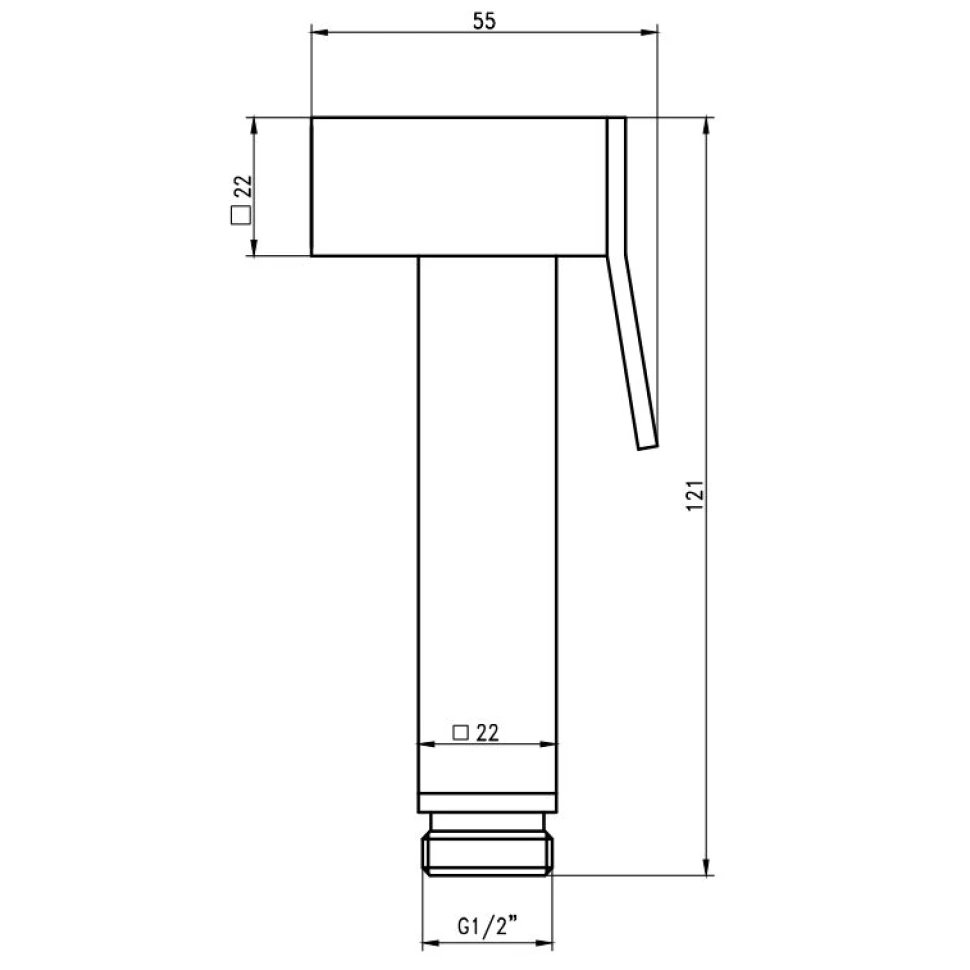Гигиенический набор Savol SK-PQT06, хром