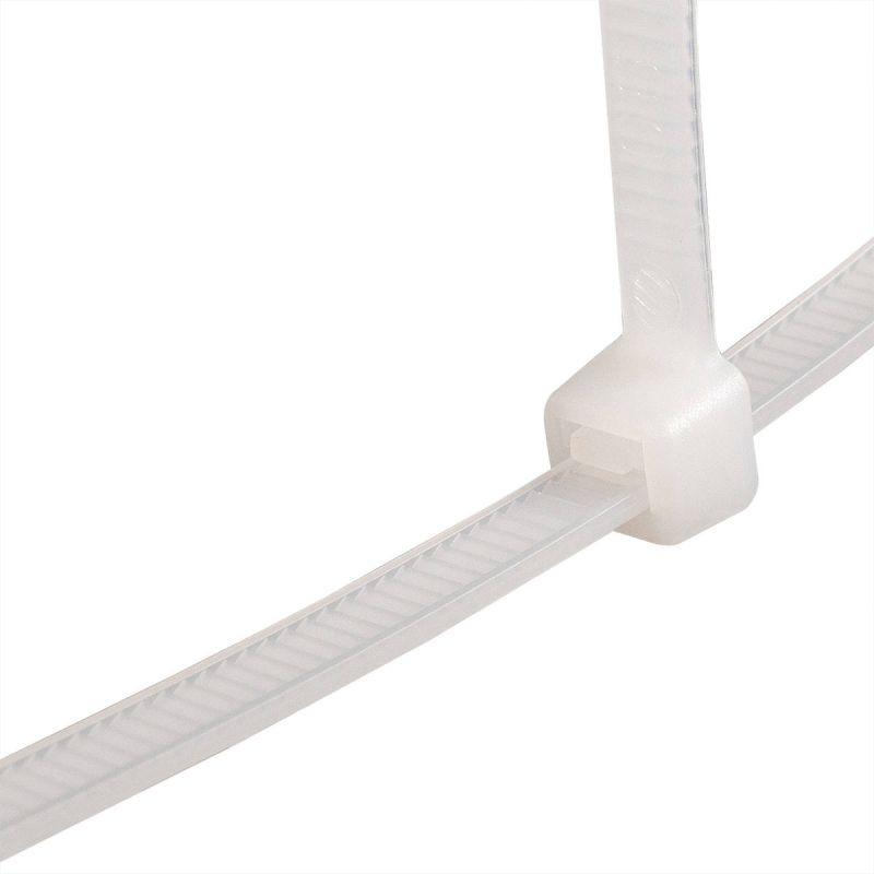 Хомут нейлоновый КСС NORD 9х500 бел. (уп.100шт) Fortisflex 89938