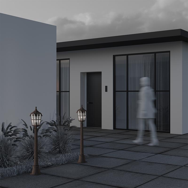 Светильник Albion 1х60Вт E27 IP44 ландшафтный Maytoni O413FL-01BZ1