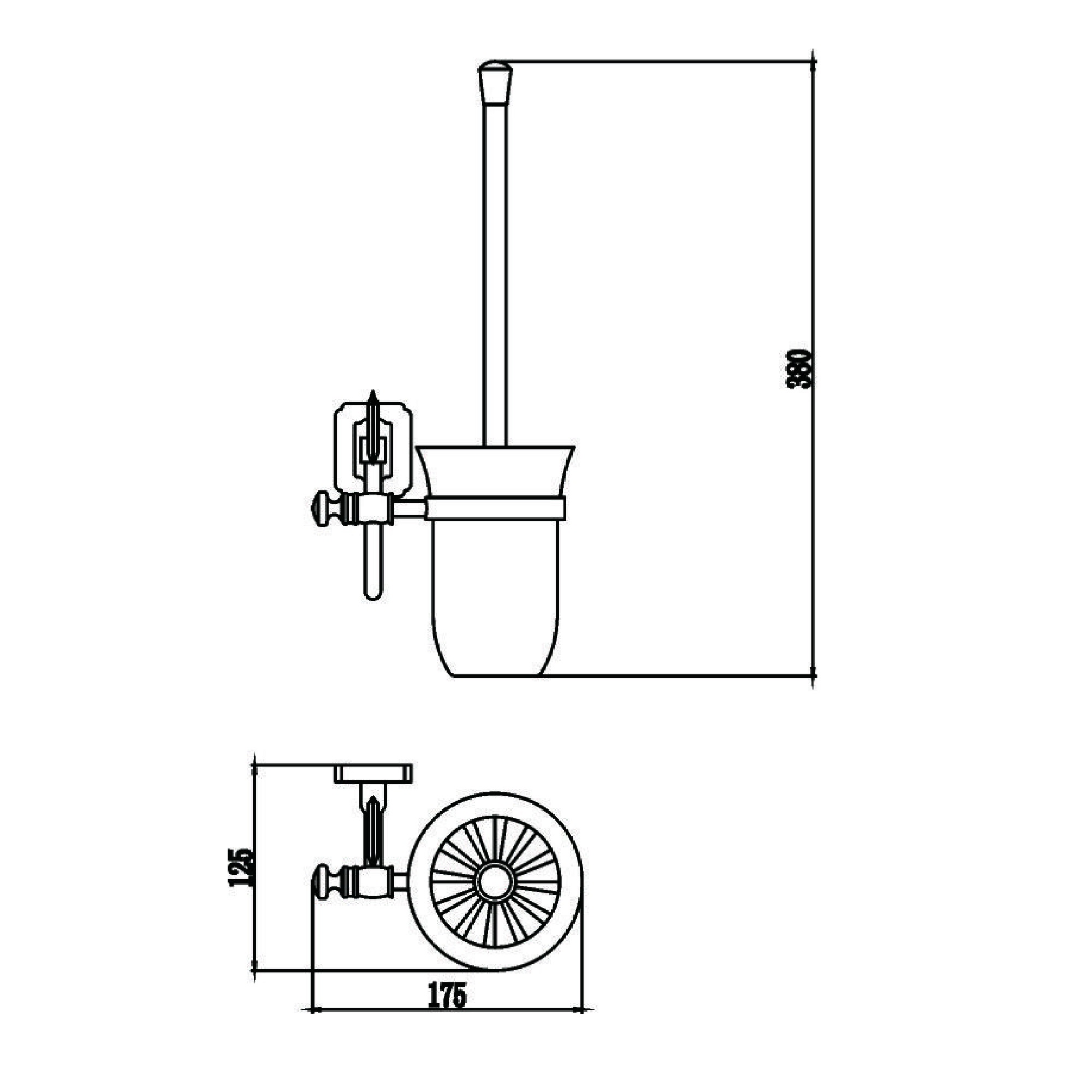 Ершик Savol S-006494, бронза