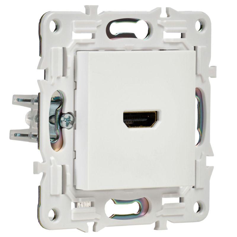 Розетка HDMI SKANDY SK-H01W арктич. бел. IEK SK-H10-K01
