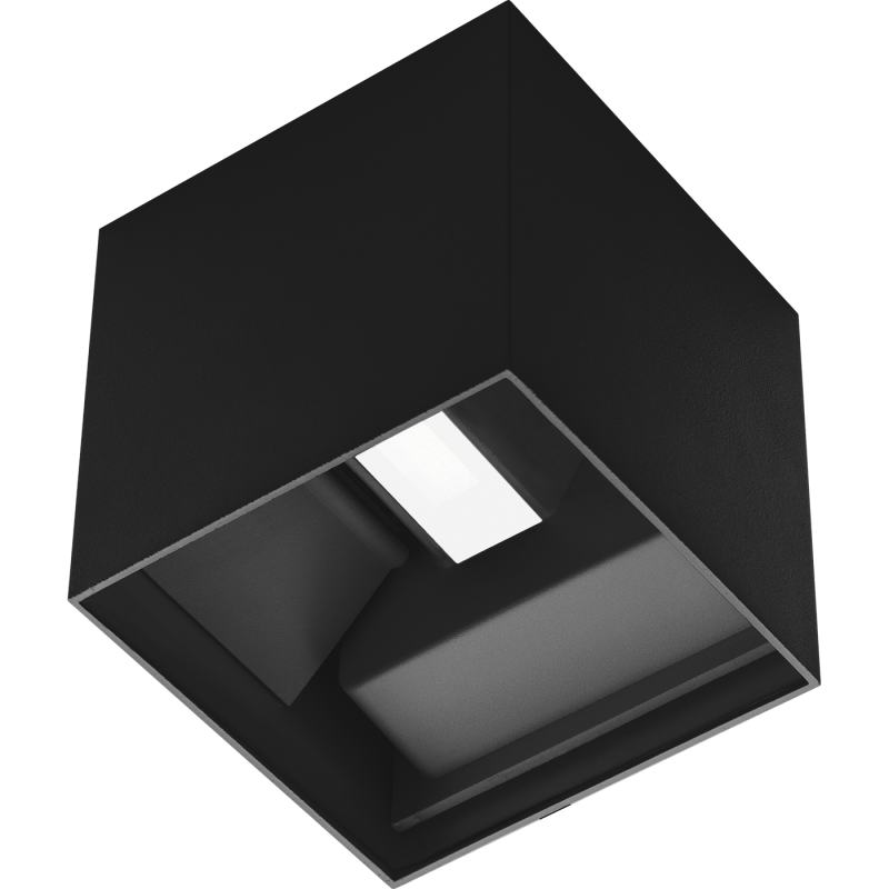 Светильник VOL.CUBE/W (100) 10W 840 BK СТ 1912000030