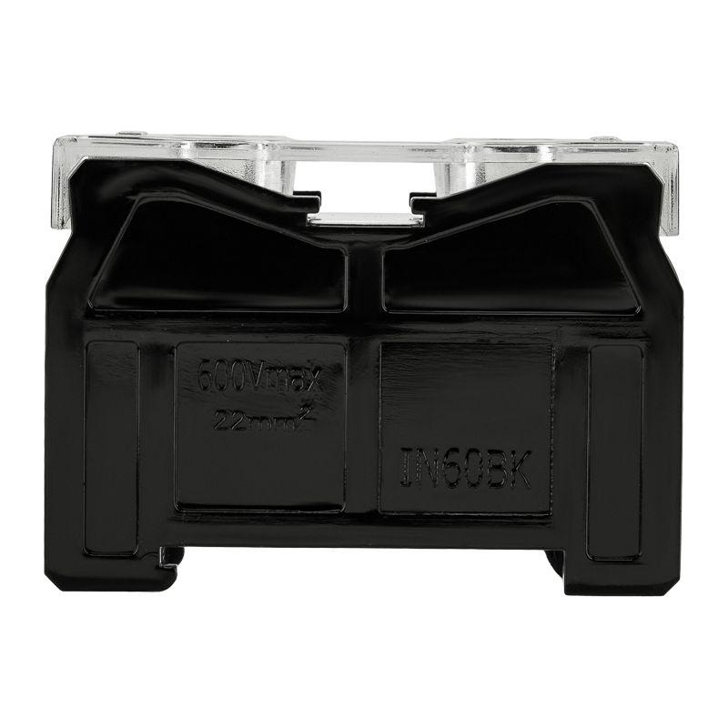 Блок зажимов клеммный БЗД 1п 25кв.мм 90А на DIN-рейку Rexant 11-2164