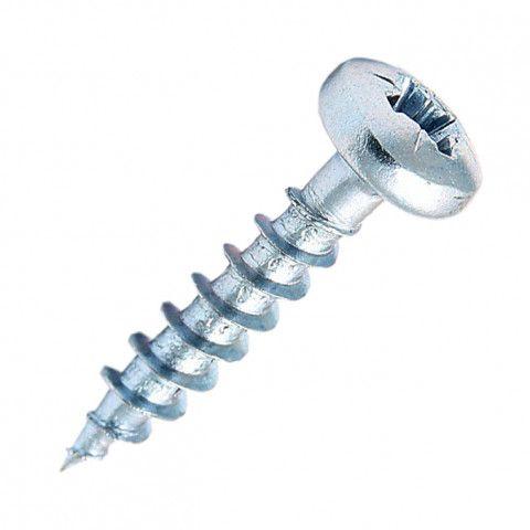 Саморез 2.9х25 DIN 7981 полукругл. головка острый цинк (уп.100шт) Промрукав PR08.9501