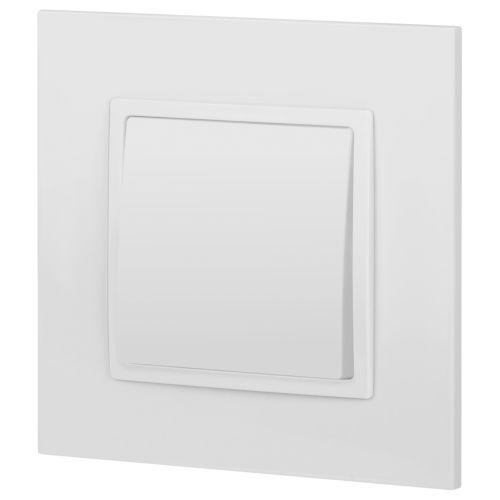 Переключатель Elegance 14-1103-01М 250В 10АХ матов. бел. Эра Б0065788