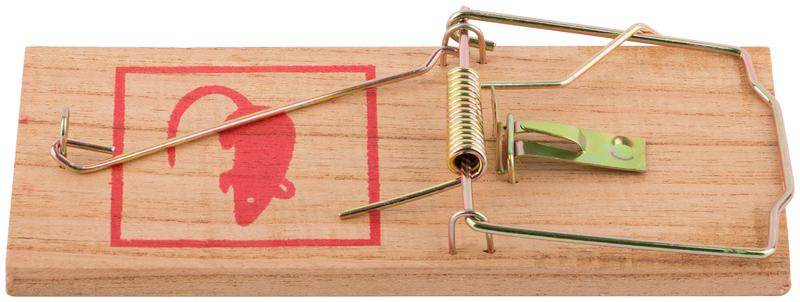 Мышеловка деревянная большая 180х85мм FIT 67810