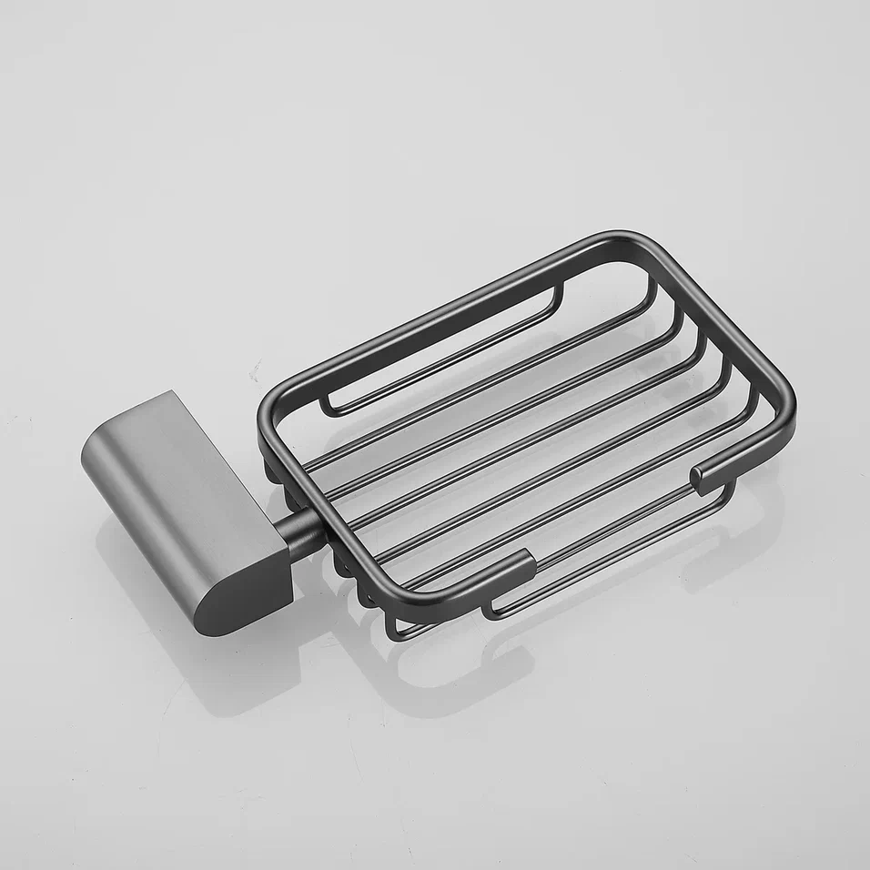 Мыльница Rose RG1704T, пепельный