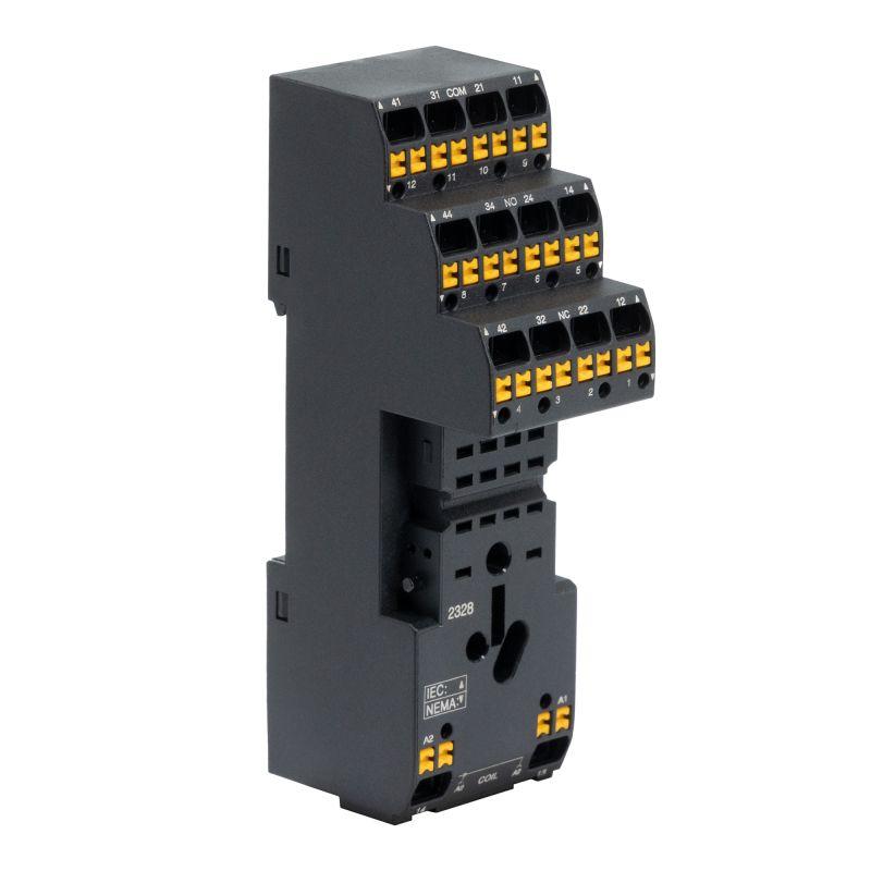 Элемент базовый пассивный для установки одиночных реле до 230В АС/DC DKC IR-B4-PT