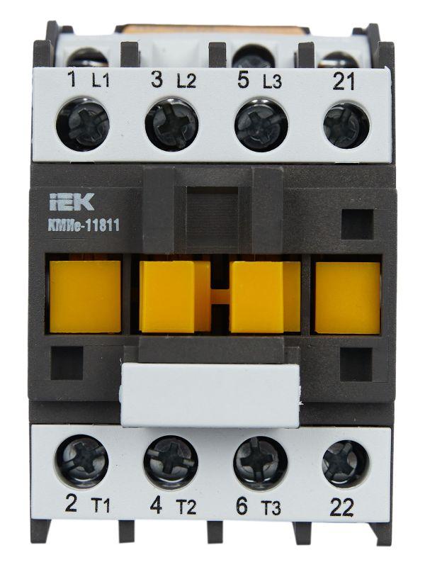 Контактор КМИе-11811 18А 230В/АС3 1НЗ GENERICA KKME11-018-230-01