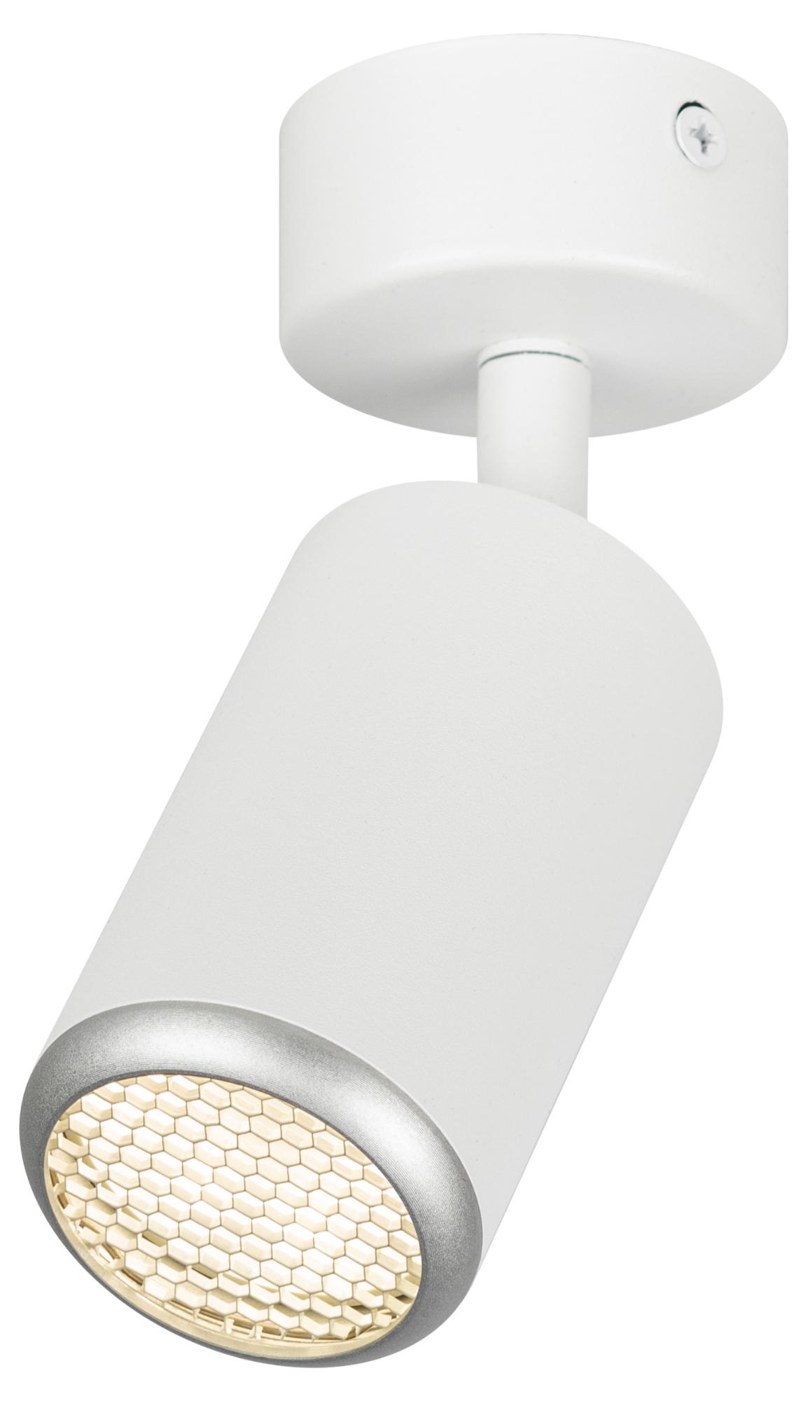 Светильник настенно-потолочный спот IP20 белый/серебро OL55 WH/SL MR16 GU10 ЭРА