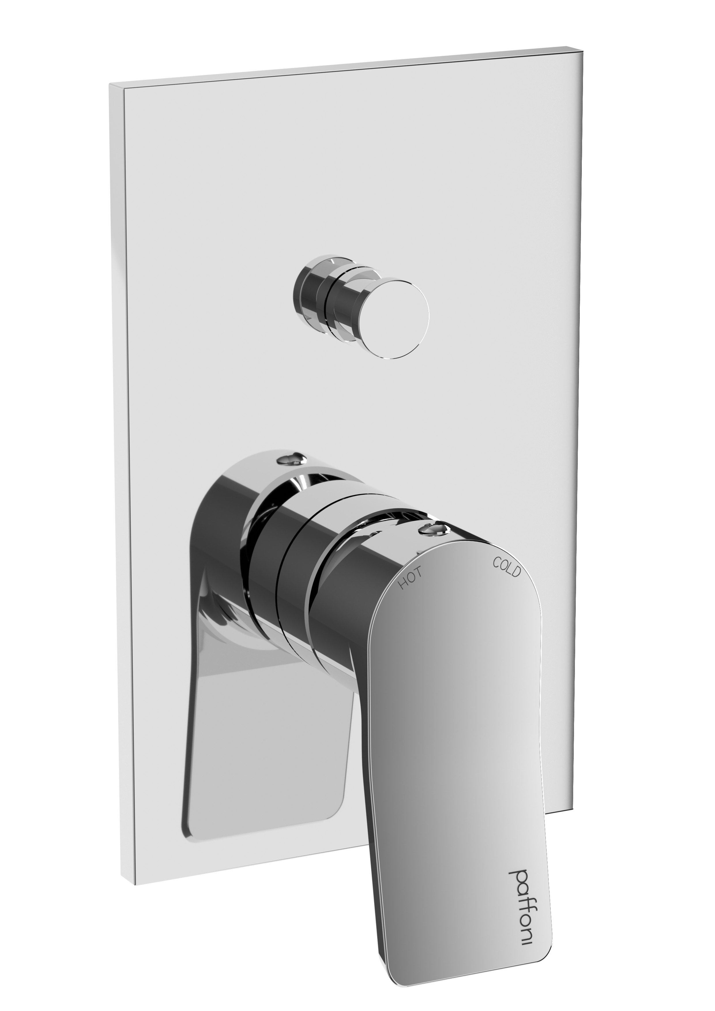 Смеситель встраиваемый для душа на 2 выхода Paffoni TILT TI015CR/M встраиваемый на 2 выхода Хром