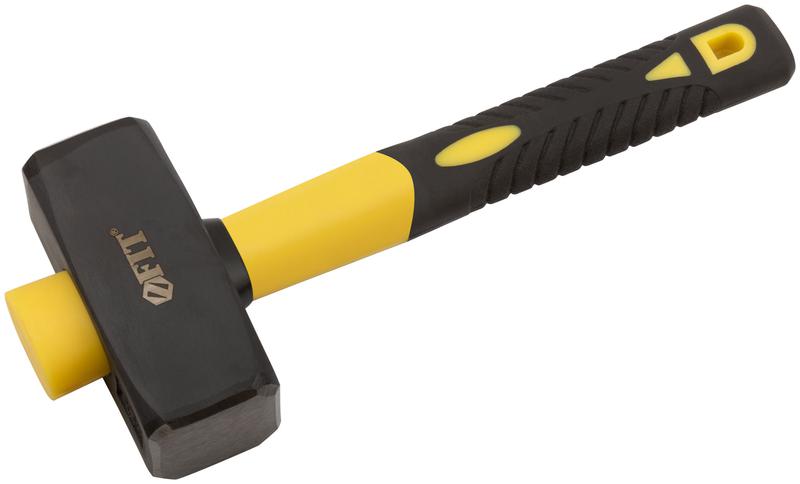 Кувалда кованая Профи 1.5кг фибергласовая усилен. ручка FIT 45222