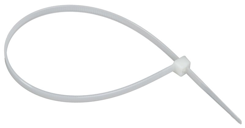 Хомут 4.8х280мм P6.6 стандартный бел. (уп.100шт) IEK UHH30-D048-280-100-K01