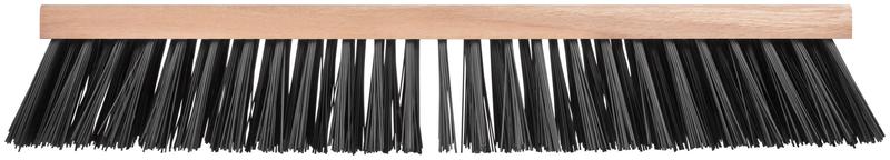 Щетка уличная Профи деревянная жесткая щетина отверстие с резьбой под углом 5-ти рядная 500х65мм FIT 68053