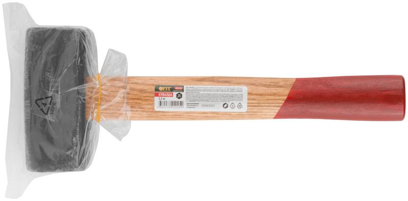 Кувалда кованая Профи 1.5кг деревянная ручка FIT 45115