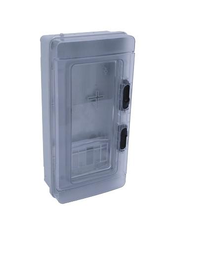 Корпус щита учетно-распределительного 170х350х100мм навесной прозр. дверца пластик Cetinkaya Pano CP5300