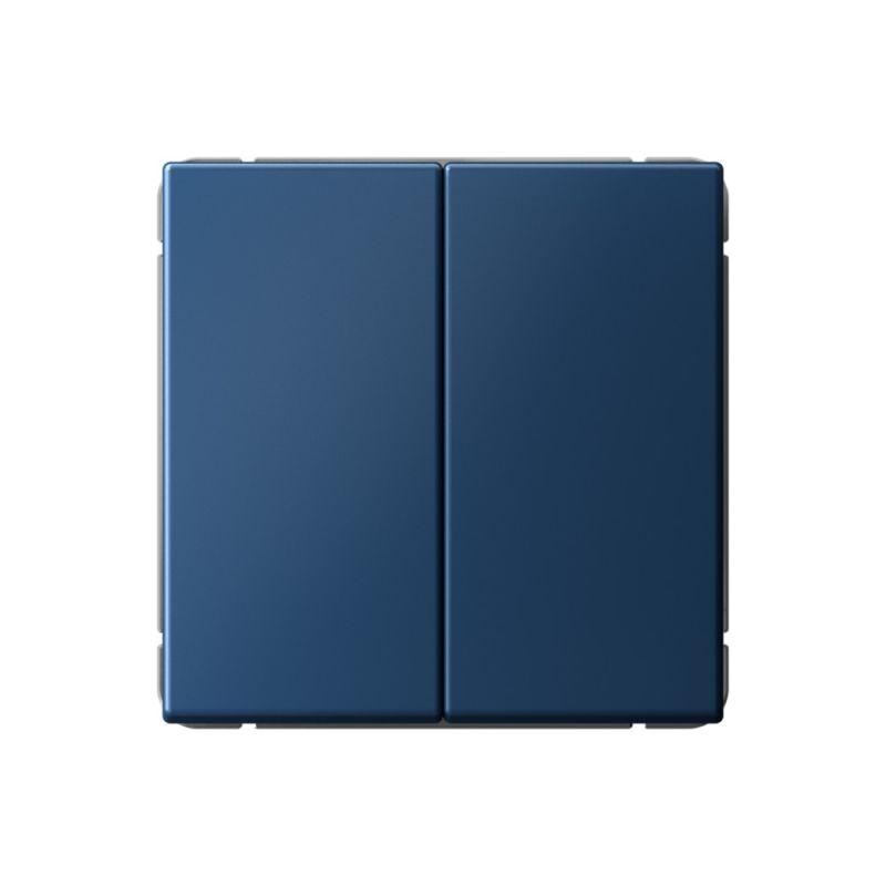 Выключатель 2-кл. ArtGallery 10AX быстрозажим. клем. механизм аквамарин SE GAL001151S