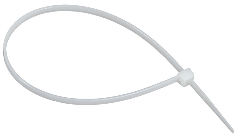 Хомут 3.6х250мм P6.6 стандартный бел. (уп.100шт) IEK UHH30-D036-250-100-K01