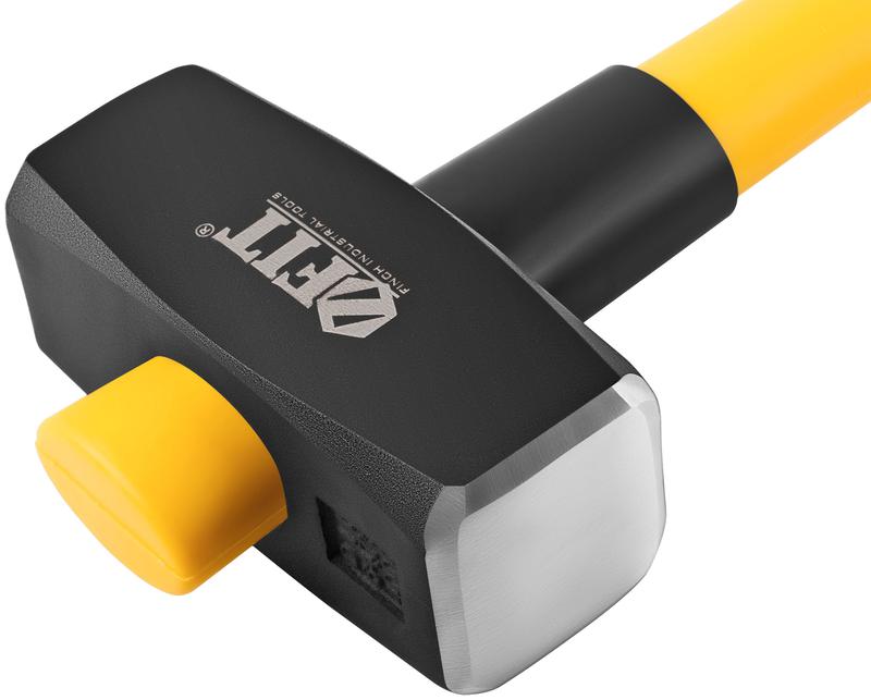 Кувалда кованая 900мм 4кг фибергласовая обратная усилен. ручка FIT 45244