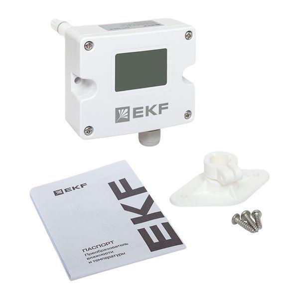 Преобразователь влажности и температуры канальный RS-485 EKF THT-102-RS