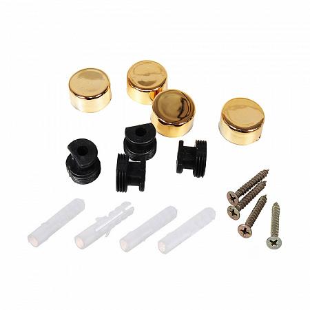 Зеркалодержатель d17мм без сверления зол. (уп.4шт) Tech-Krep/Zitar 112585