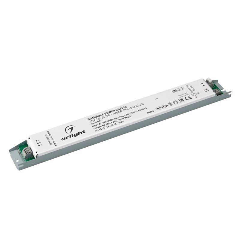 Блок питания ARV-LG-24150-LINEAR-PFC-DALI2-PD 24В 6.25А 150Вт IP20 метал. Arlight 049482