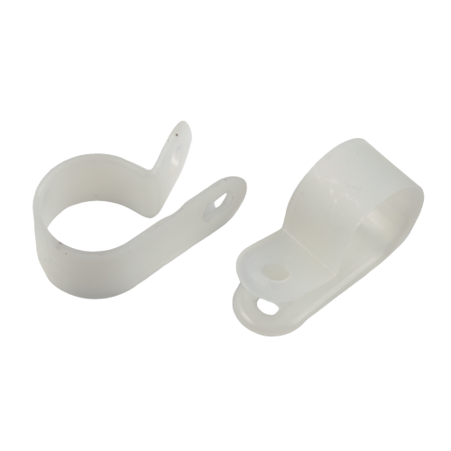 Скоба кабельная под винт 6мм нейлон. бел. (уп.50шт) Эра Б0066638
