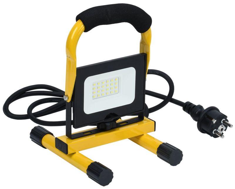 Прожектор светодиодный СДО 06-20П 6500К IP65 переносной черн. IEK LPDO603-020-65-K02