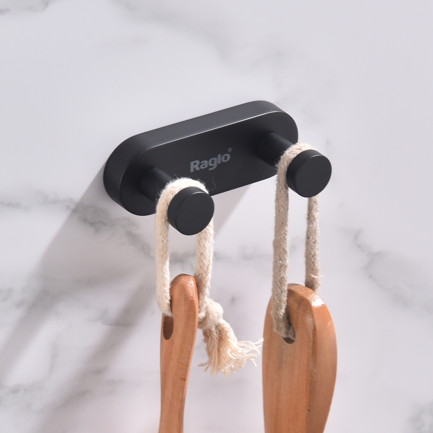 Крючок для ванной комнаты Raglo R300.052.06, черный