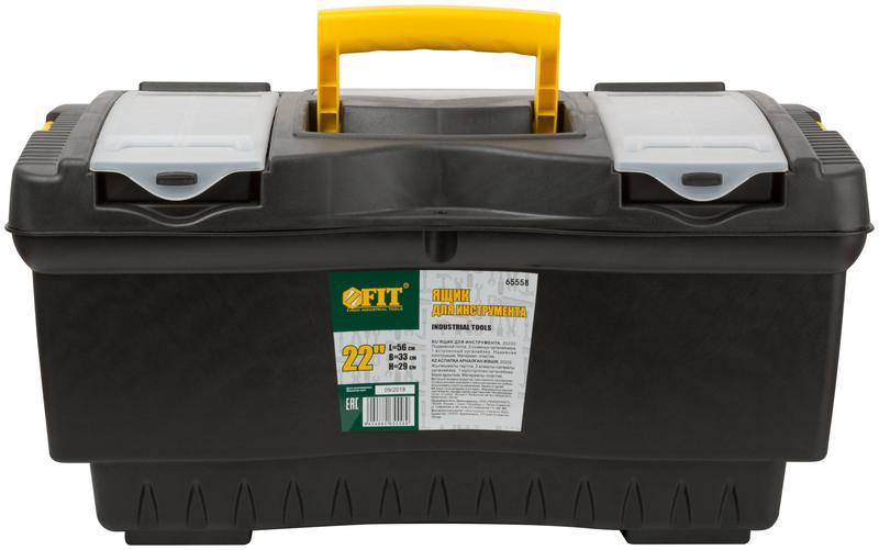 Ящик для инструмента пластик. 22дюйм ( 560х330х290мм ) FIT 65558