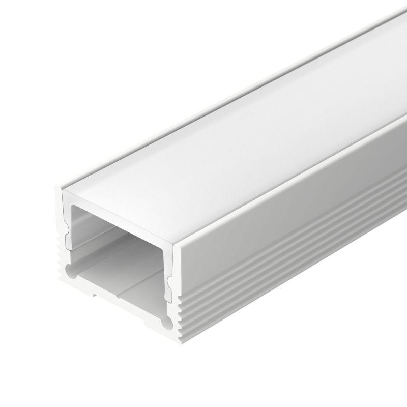 Профиль SL-SLIM20-H13-2000 WHITE L2000 алюм. Arlight 037113