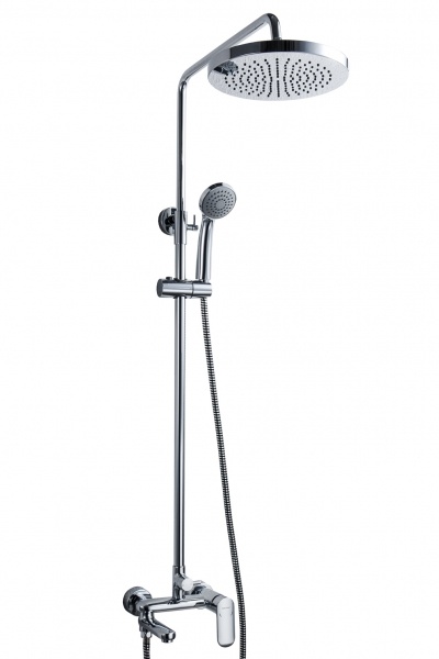 Душевая колонна со смесителем для ванны Bravat Opal C (F6125183CP-A1-RUS)