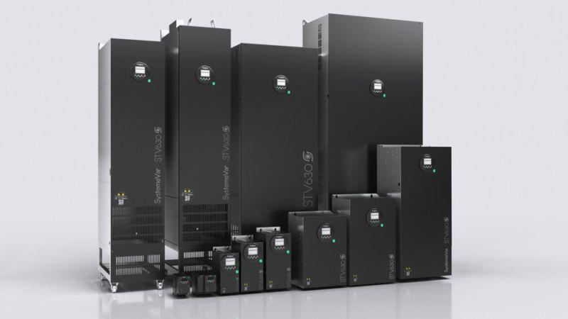 Преобразователь частоты STV630 4кВт 400В ЭМС С3 + встр. DC реактор + LCD панель оператора SE STV630U40N4L1
