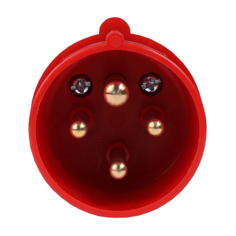 Вилка кабельная 024 32А 380AC 3P+PE 6ч IP44 КЭАЗ 222739