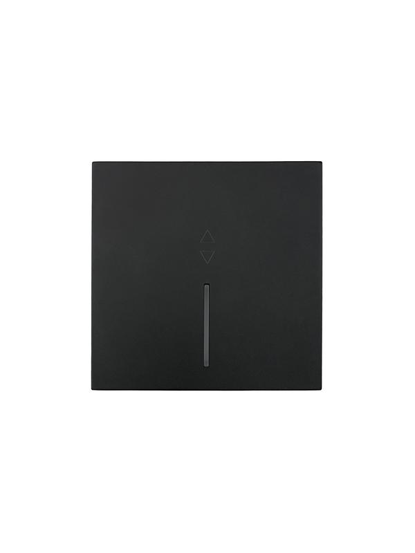 Выключатель проходной 1-кл. с индик. СП ZIMA IP20 10А безвинт. зажим черн. бархат LEZARD 704-4288-114QC