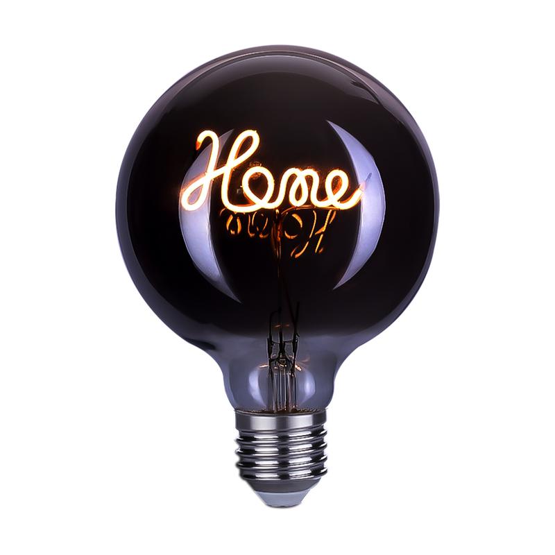 Лампа светодиодная филаментная Loft 271 G125 4Вт 3000К E27 Voltega 8525