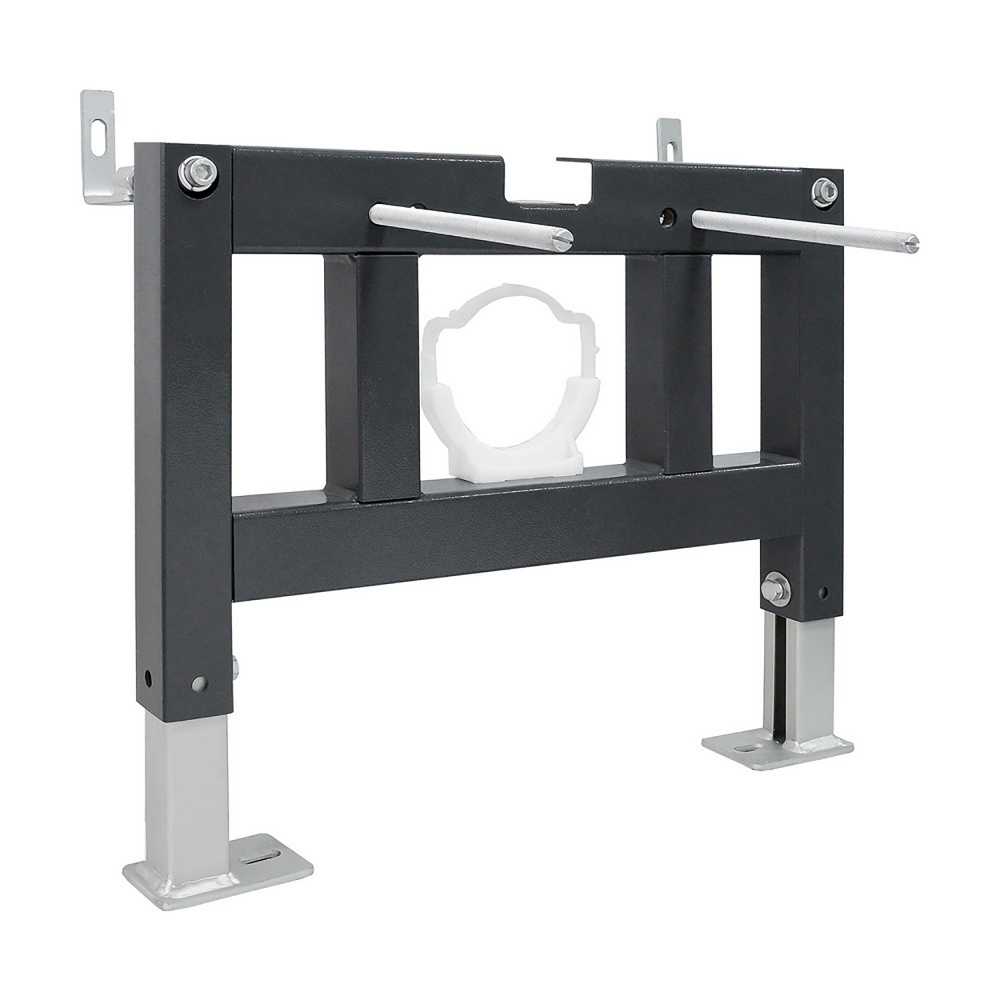 Комплект ABBER подвесной унитаз Bequem AC1108PMB белый с импульсным смывом с инсталляцией AC0101P