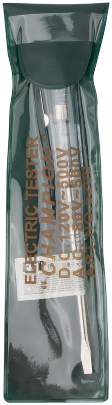 Отвертка индикаторная бел. ручка 100-500 В 140мм FIT 56524