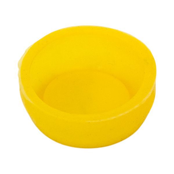 Колпачок для плоской кнопки XB4 силикон. желт. EKF pe-22x-y