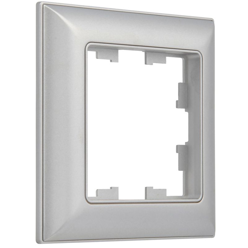 Рамка 1-м BRITE РУ-1-Бр алюм./алюм. IEK BR-M12-12-K47